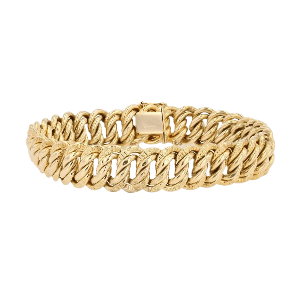 Bracelet Maille en or jaune