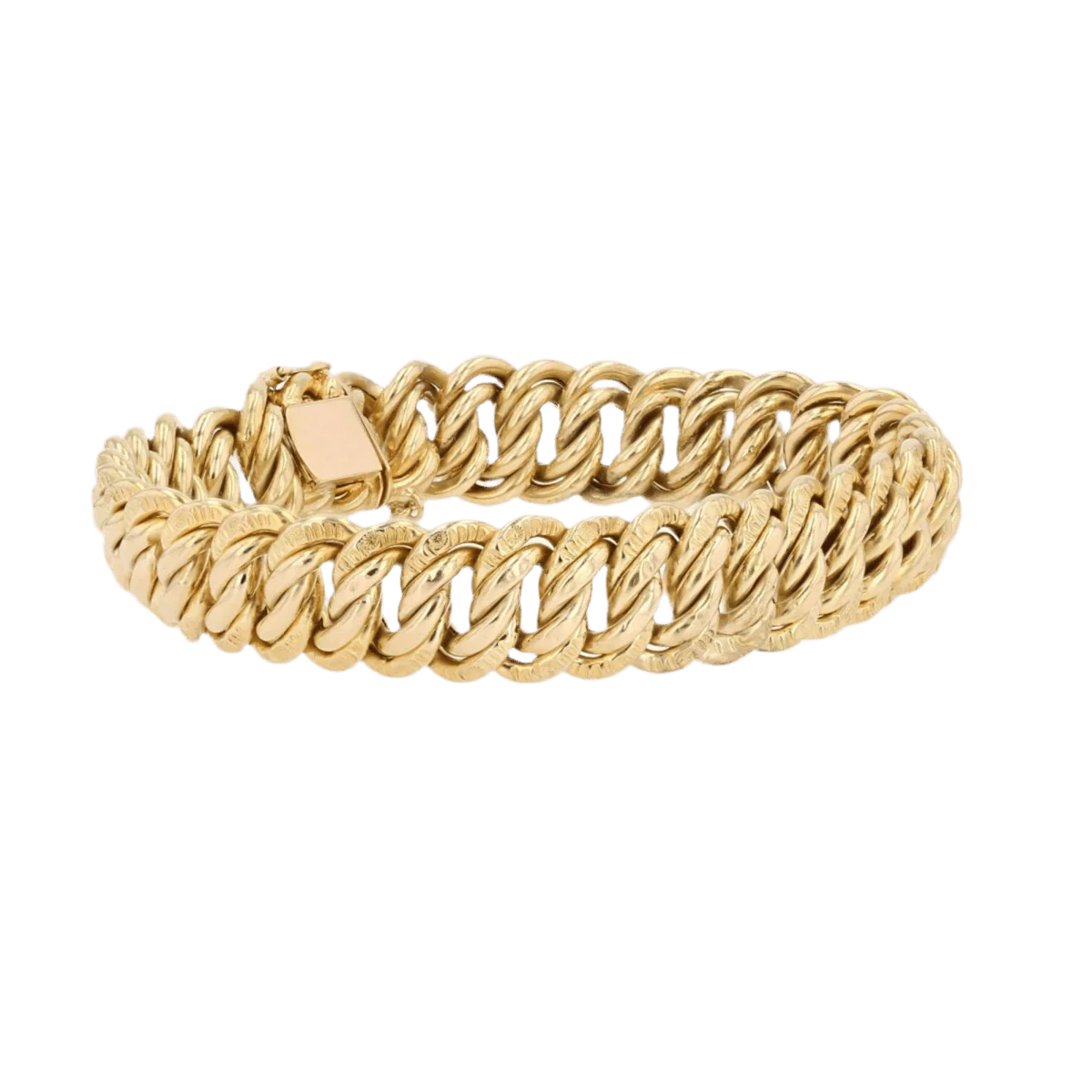 Bracelet Maille en or jaune - Image 4