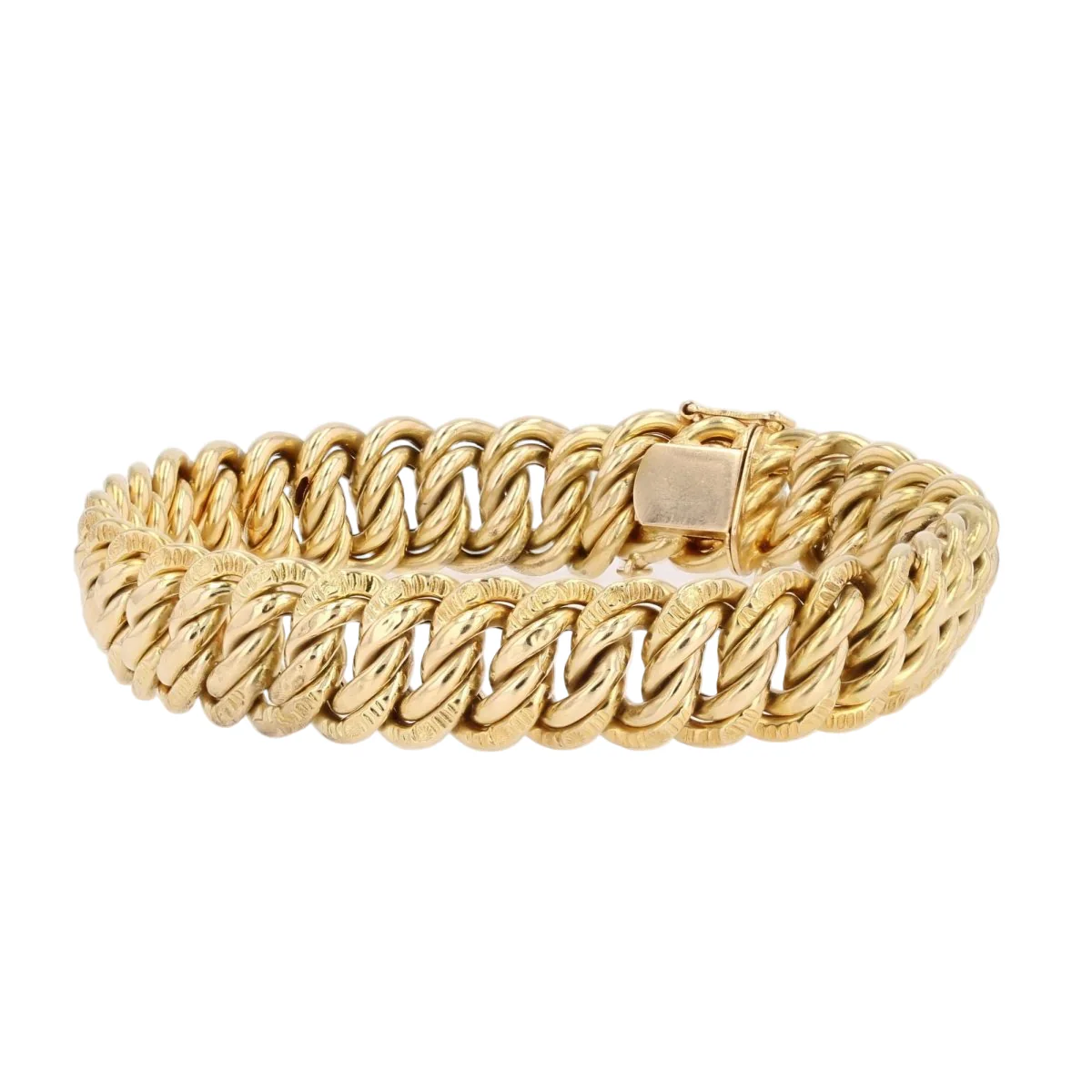 Bracelet Maille en or jaune