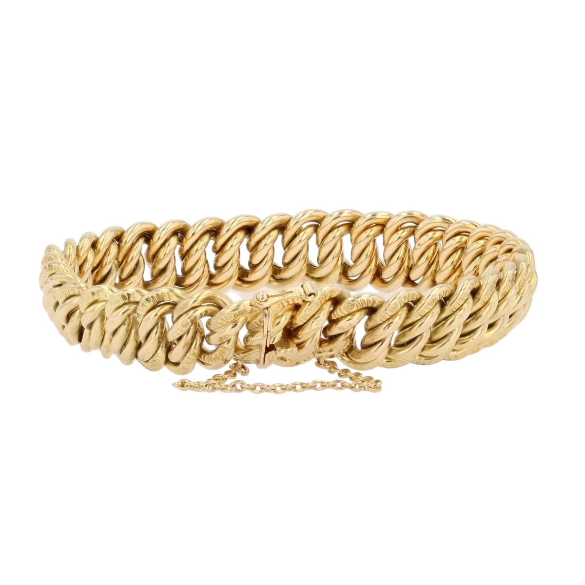 Bracelet Maille en or jaune - Image 5