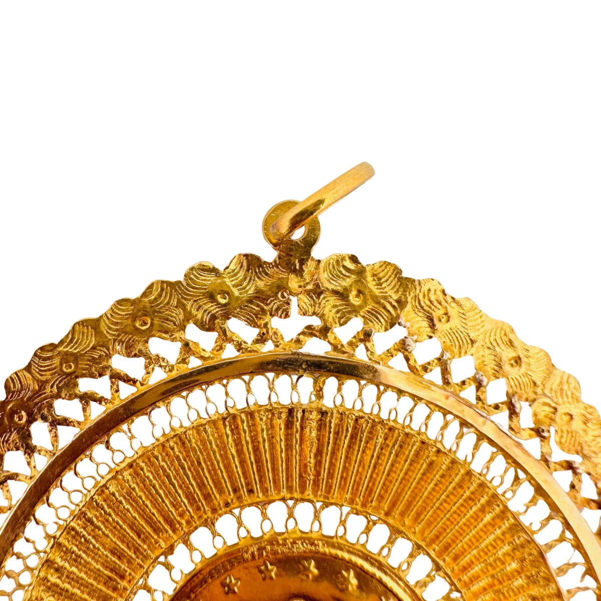 Grande médaille en or jaune - Image 3