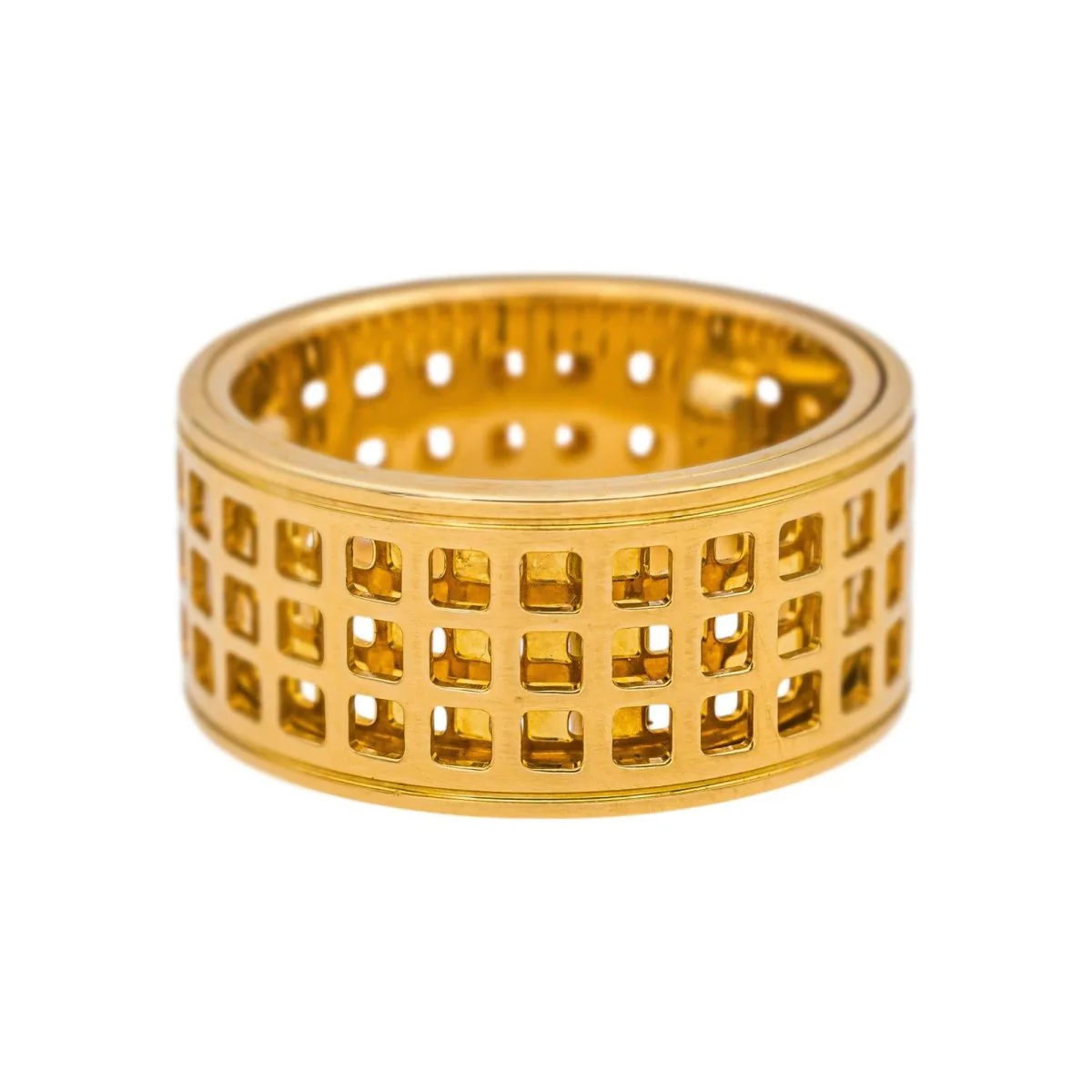 Bague Bandeau GUCCI en or jaune - Image 4