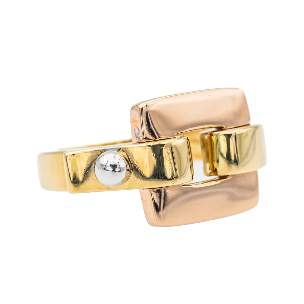 Bague GUY LAROCHE en 3 ors - Image 8