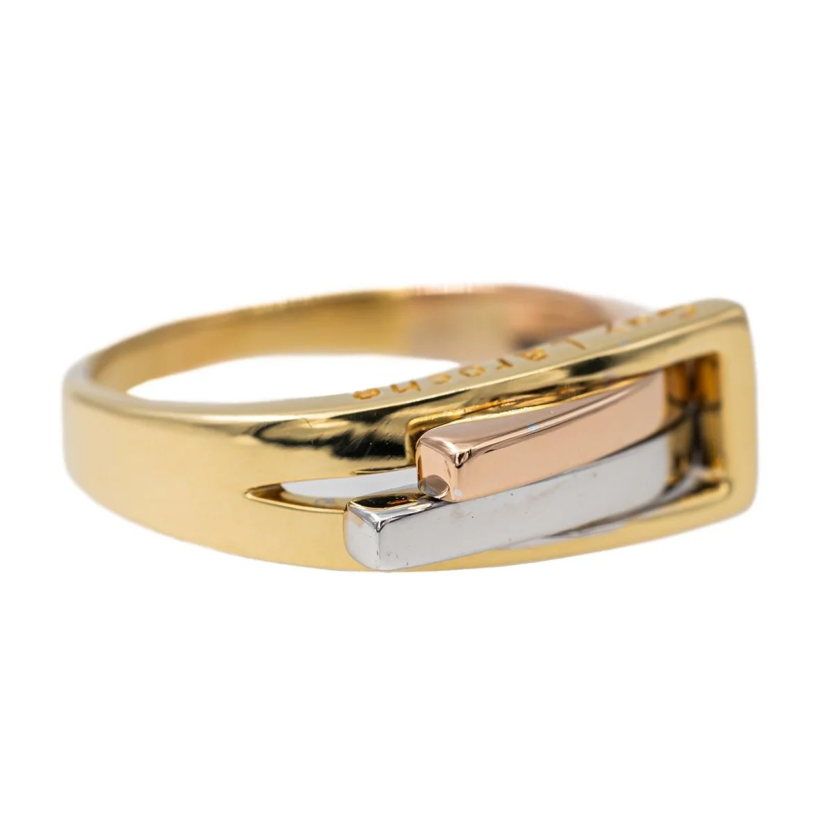 Bague GUY LAROCHE en or jaune - Image 8