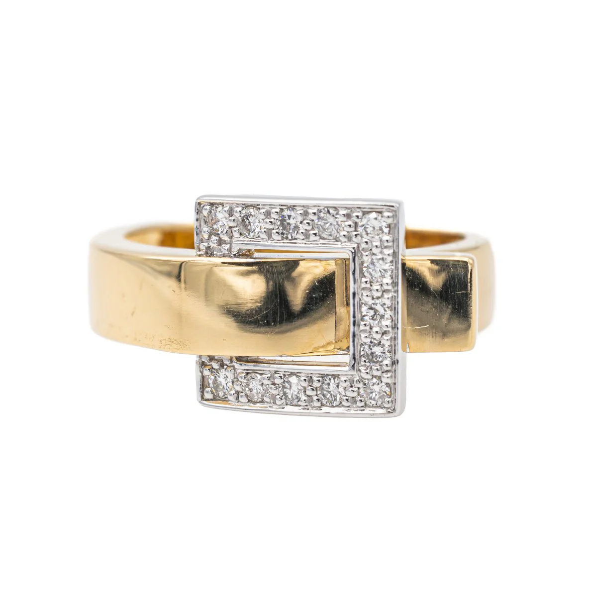 Guy Laroche Bague  Or jaune Diamant