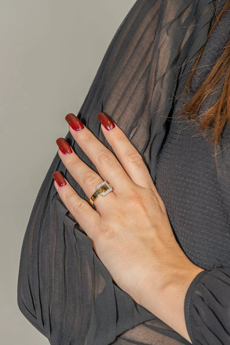 Guy Laroche Bague  Or jaune Diamant - Image 2