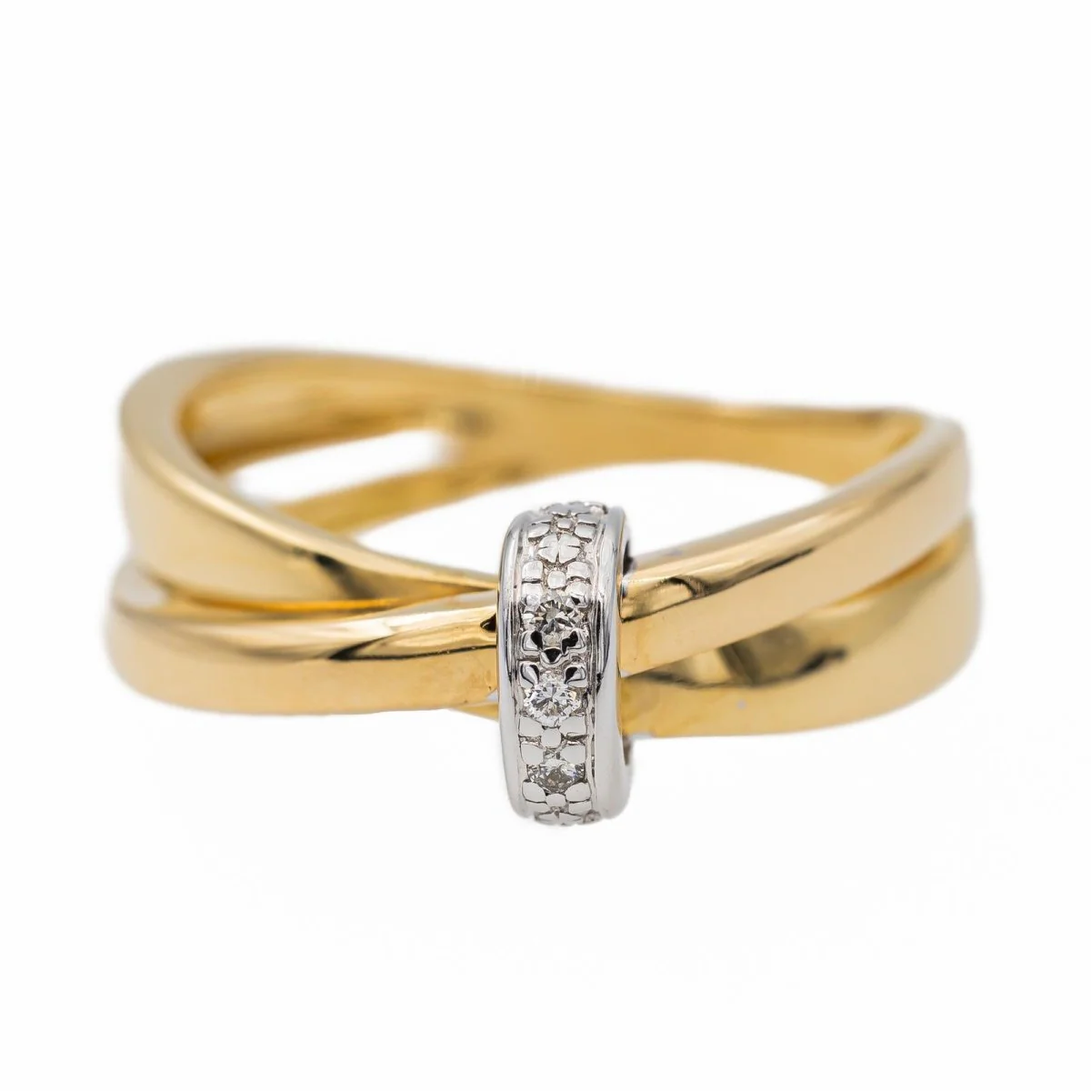 Guy Laroche Bague  Or jaune Diamant