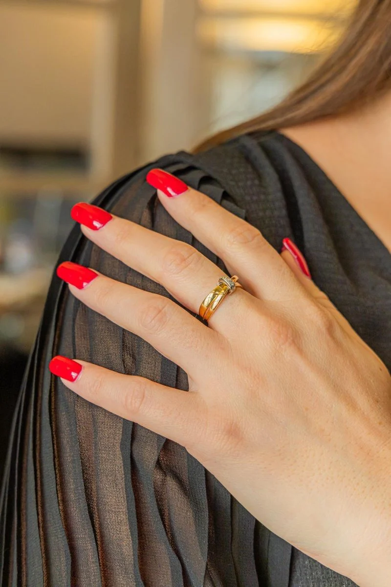 Guy Laroche Bague  Or jaune Diamant - Image 2
