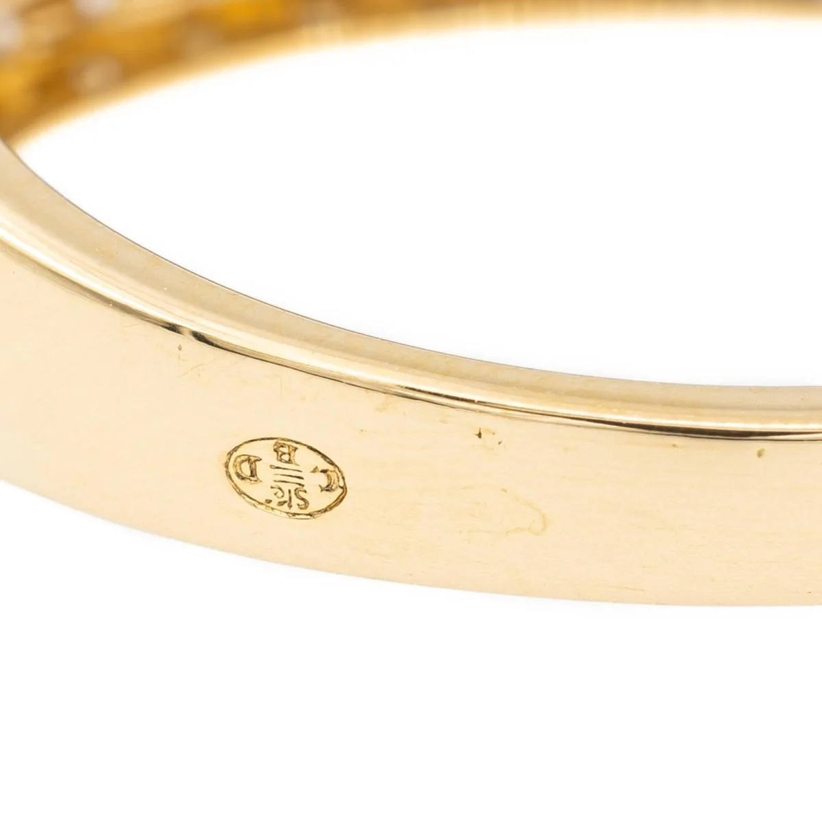 Guy Laroche Bague Or jaune Saphir - Image 6