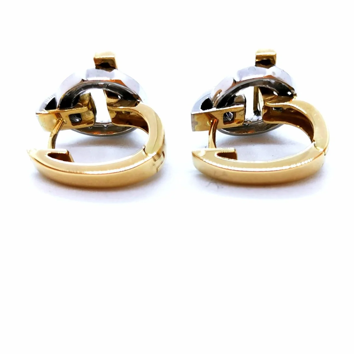 Guy Laroche Boucles d'oreilles Or jaune Diamant - Image 3