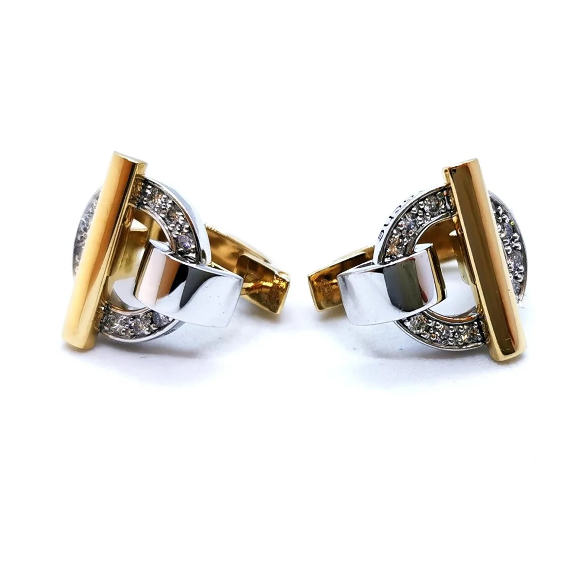 Guy Laroche Boucles d'oreilles Or jaune Diamant - Image 6