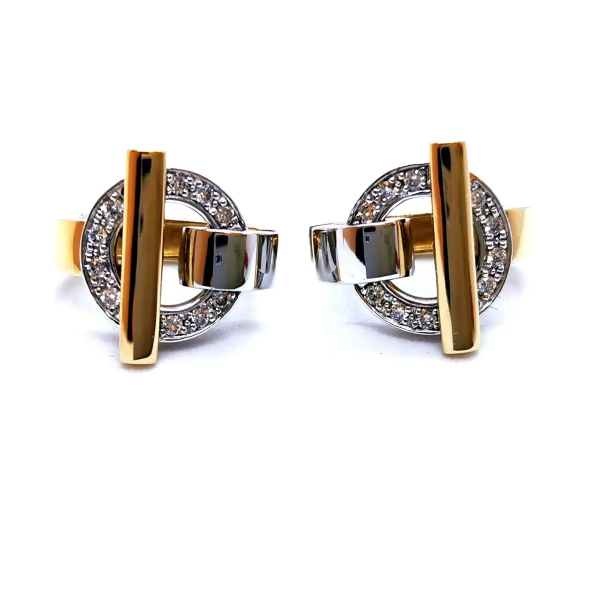 Guy Laroche Boucles d'oreilles Or jaune Diamant - Image 7