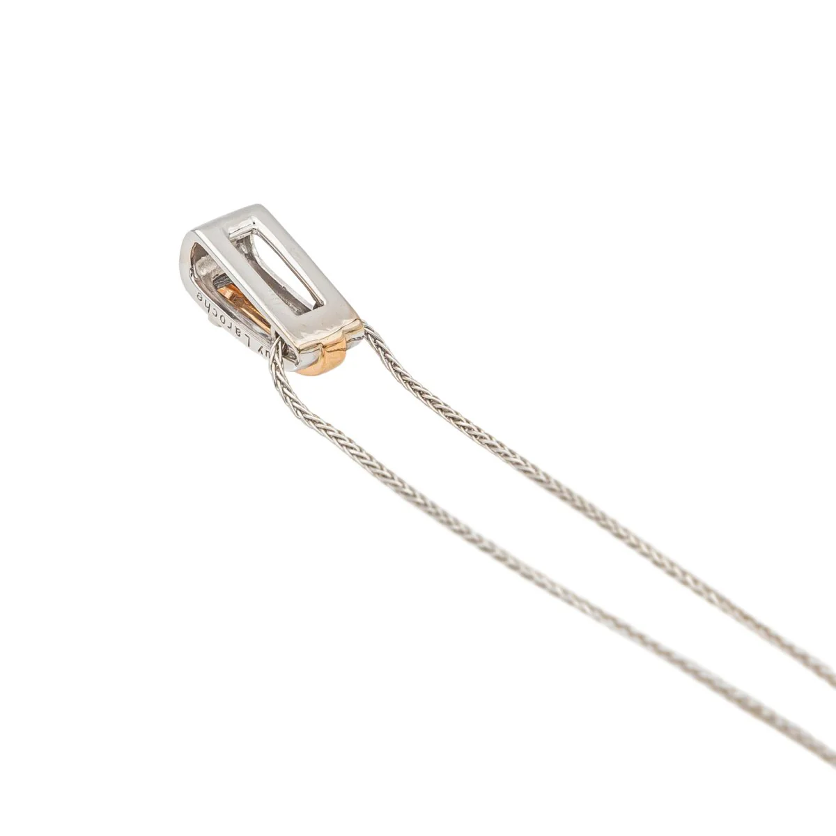 Collier Guy Laroche Or blanc - Image 5