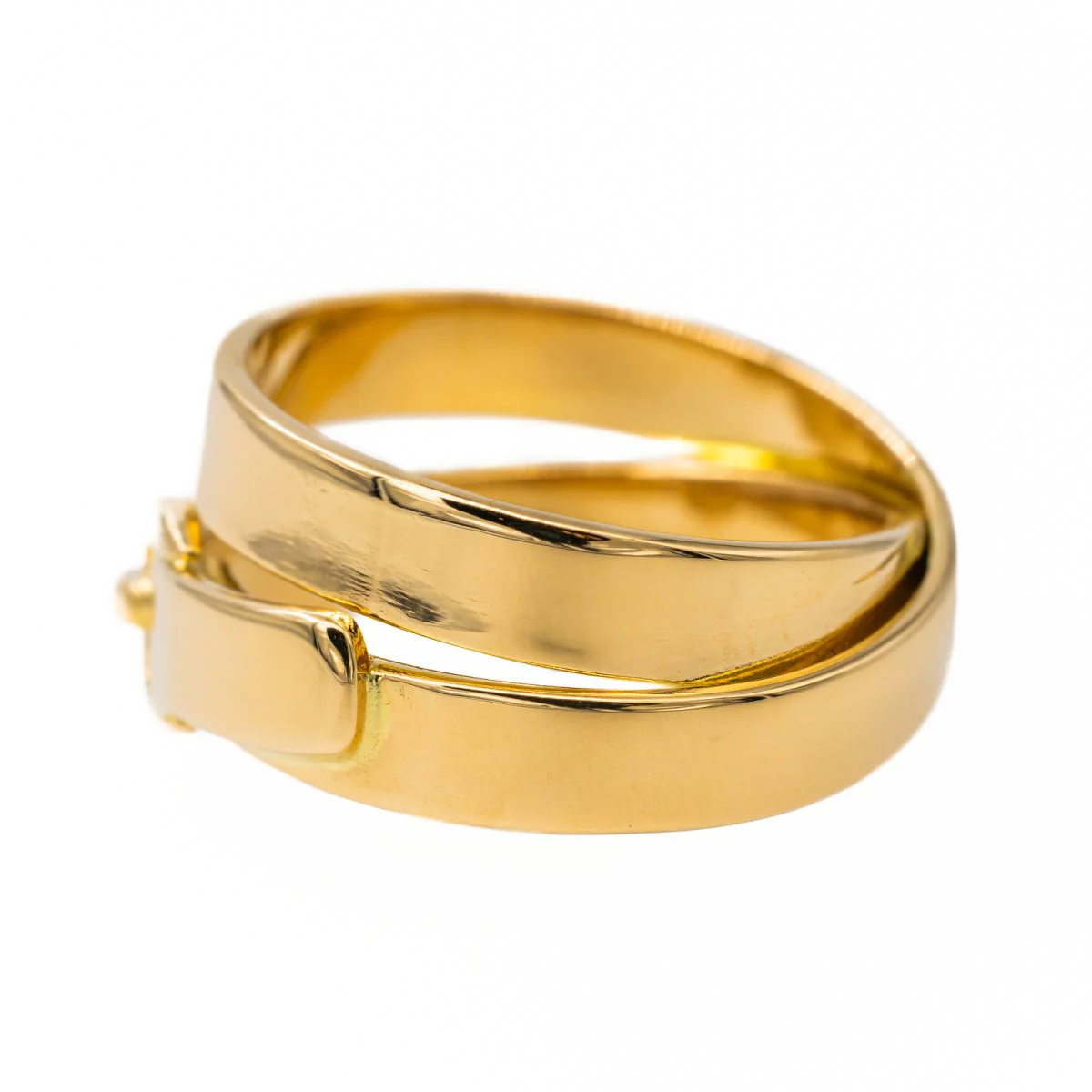 Bague HERMÈS "Ceinture" en or jaune - Image 4