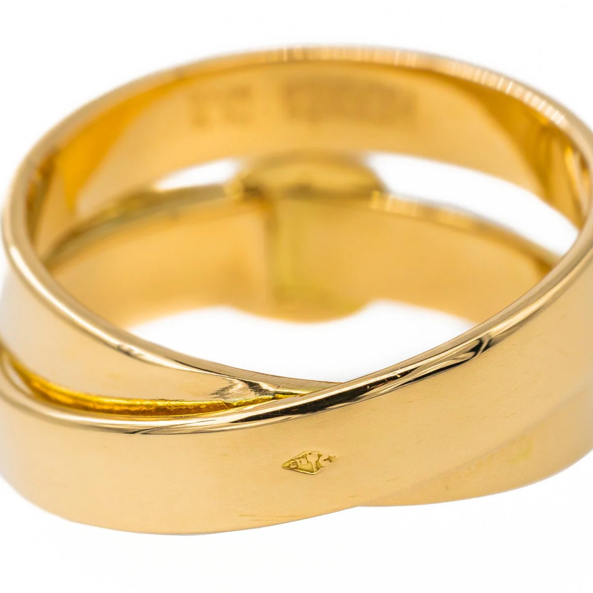 Bague HERMÈS "Ceinture" en or jaune - Image 6