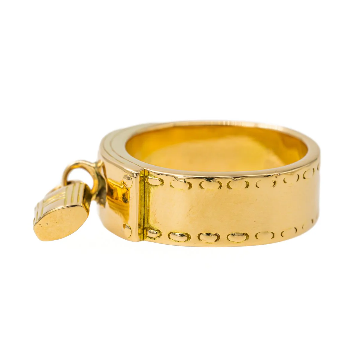 Bague HERMÈS "Kelly" en or jaune - Image 4