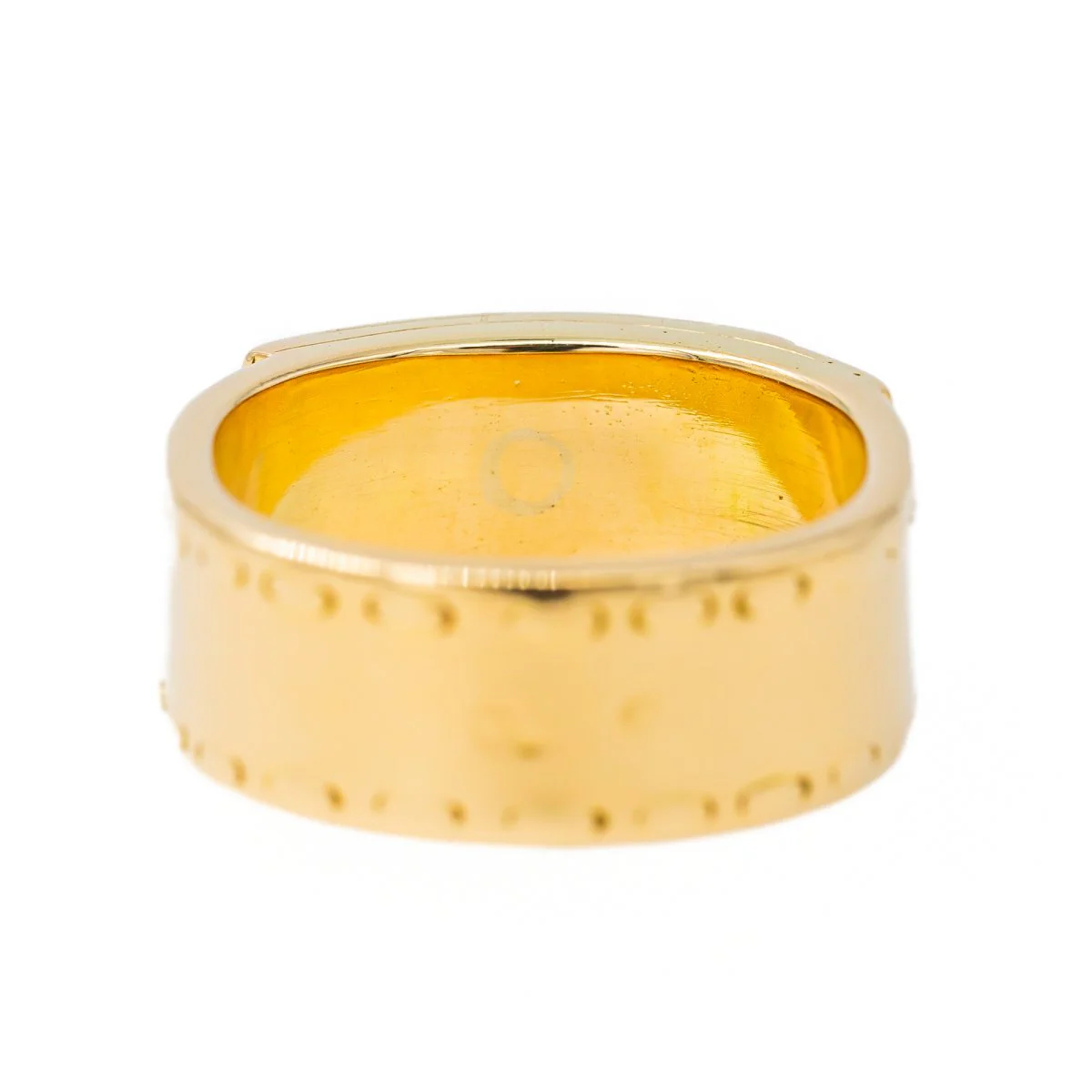 Bague HERMÈS "Kelly" en or jaune - Image 5