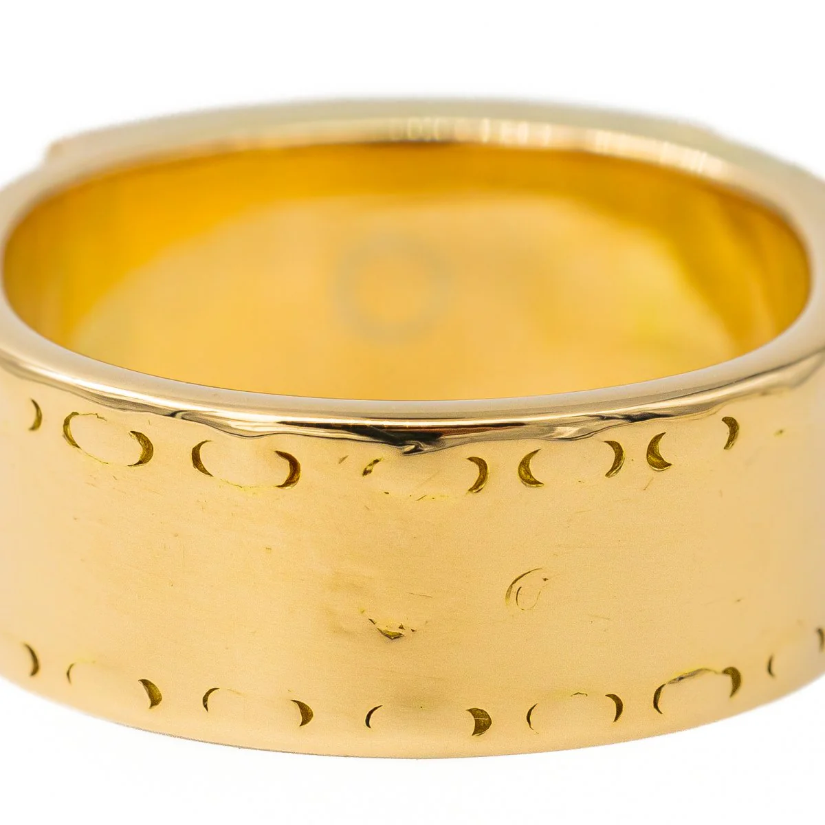 Bague HERMÈS "Kelly" en or jaune - Image 7