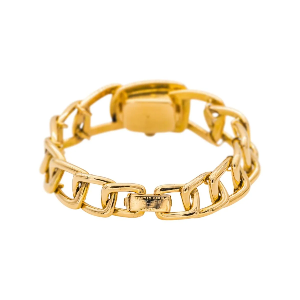 Montre HERMÈS en or jaune - Image 4