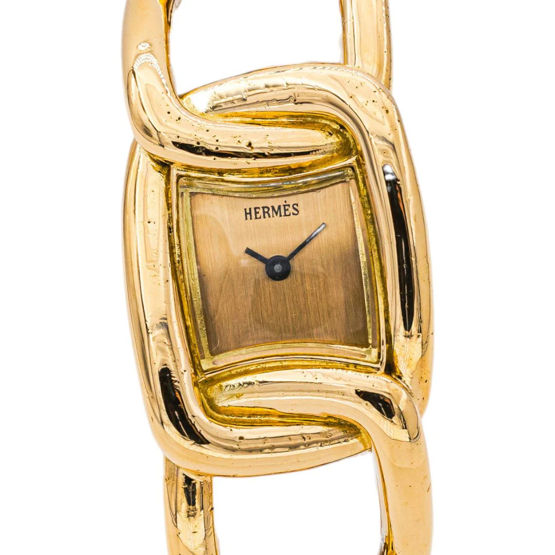 Montre HERMÈS en or jaune - Image 5
