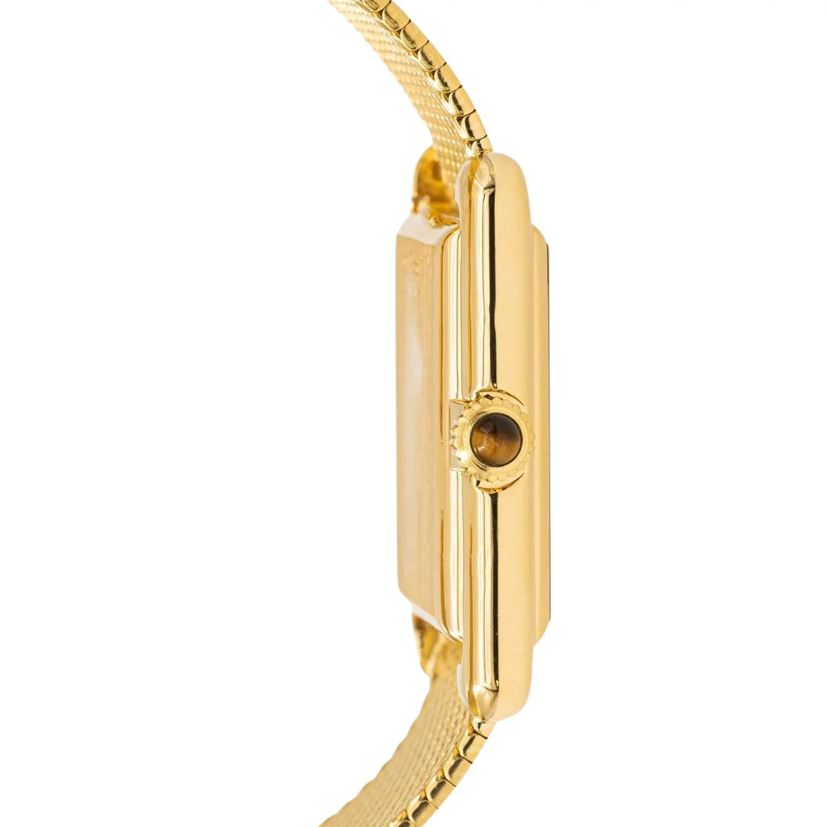 Jaeger le Coultre Montre Or jaune Œil de tigre - Image 5