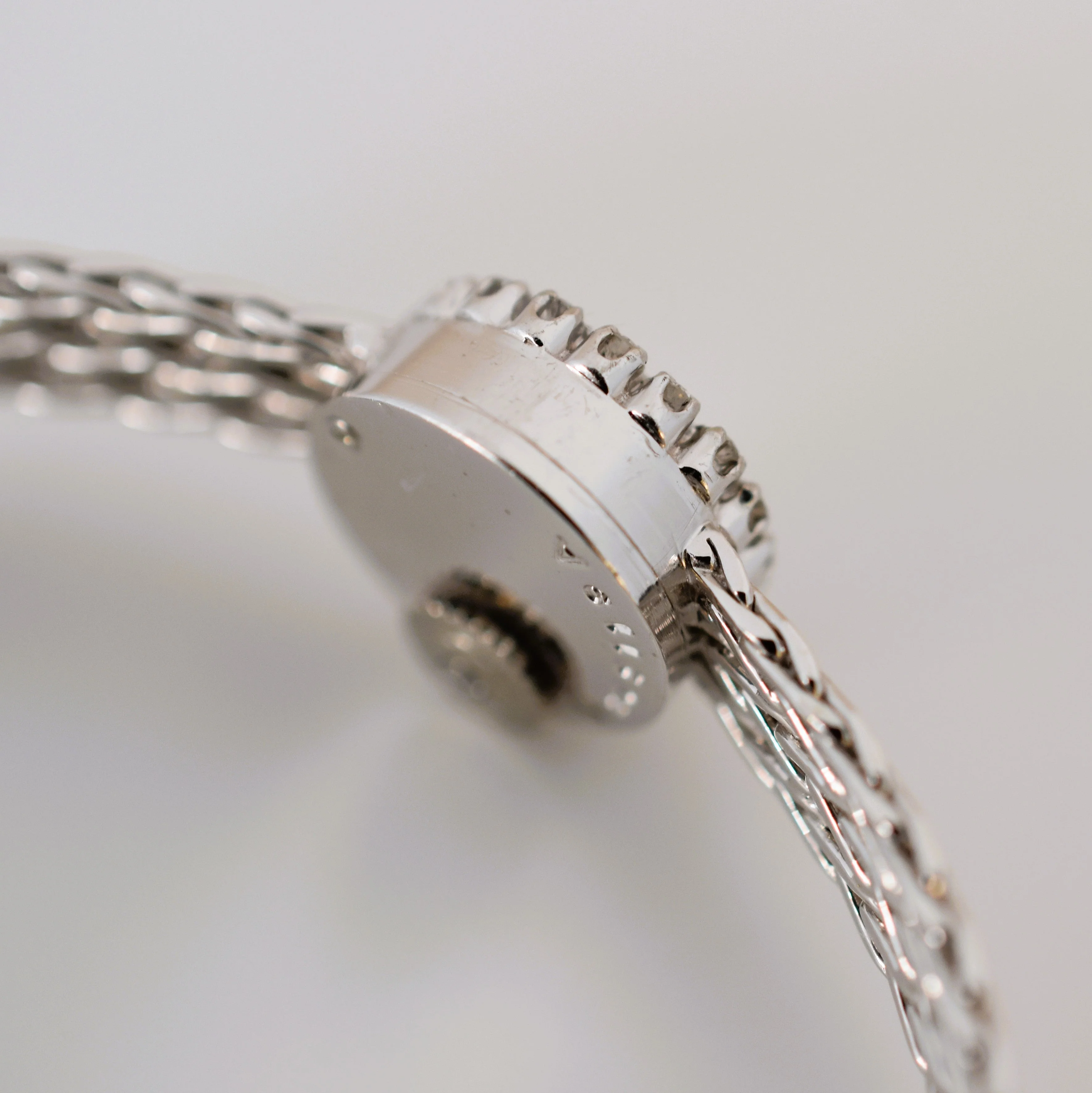 Jaeger-LeCoultre dame, entièrement or blanc 18 carats & diamants, vers 1960 - Image 18