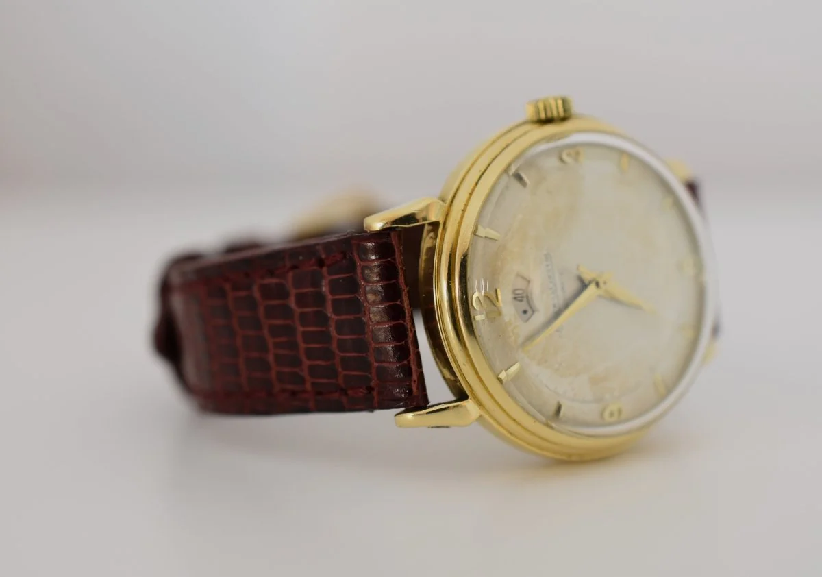 Jaeger-LeCoultre Power Reserve "40 heures", calibre 481 Bumper, or jaune 18 carats, 1953 - Image 12