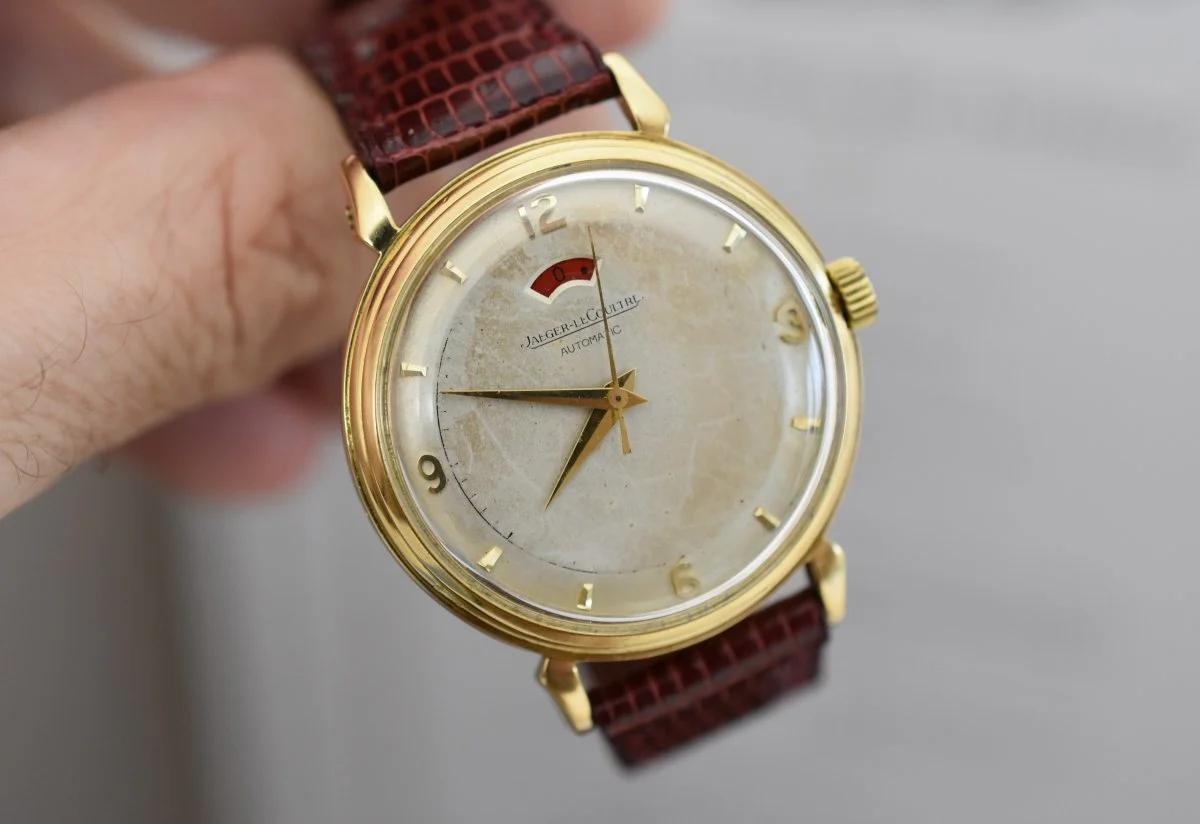 Jaeger-LeCoultre Power Reserve "40 heures", calibre 481 Bumper, or jaune 18 carats, 1953 - Image 2