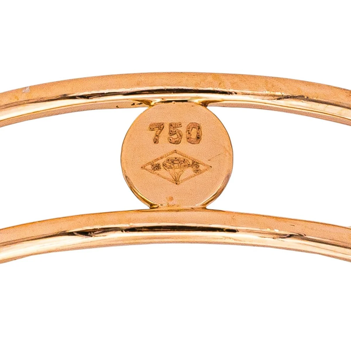 Bague Solitaire LA BRUNE & LA BLONDE "Solitaire" en or rose et diamant - Image 7