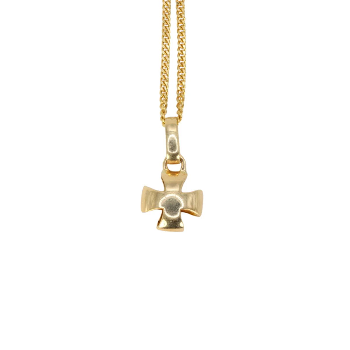 LALAOUNIS Chaîne et pendentif Croix en or jaune