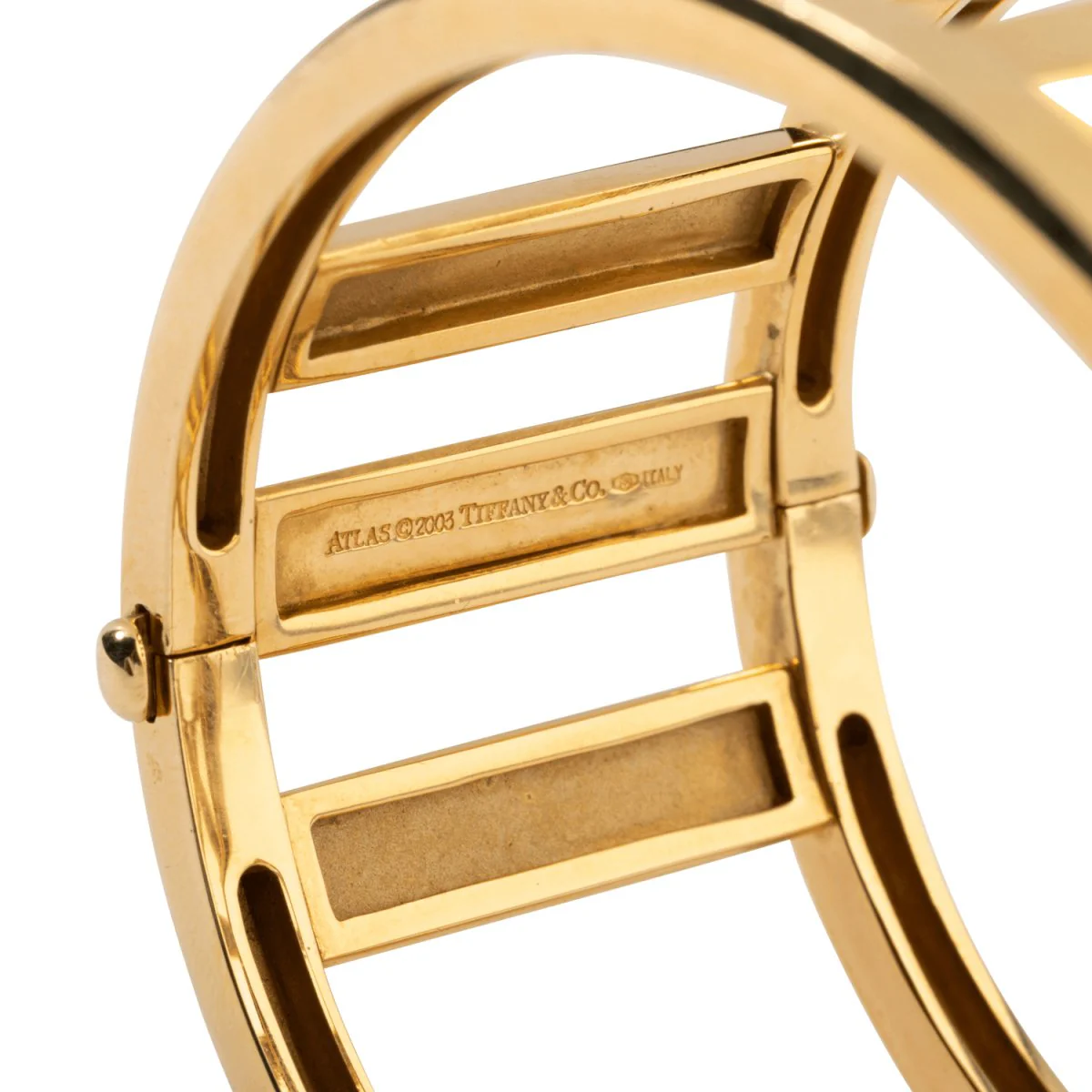 Bracelet Manchette TIFFANY & CO. "Atlas" en or jaune - Image 5