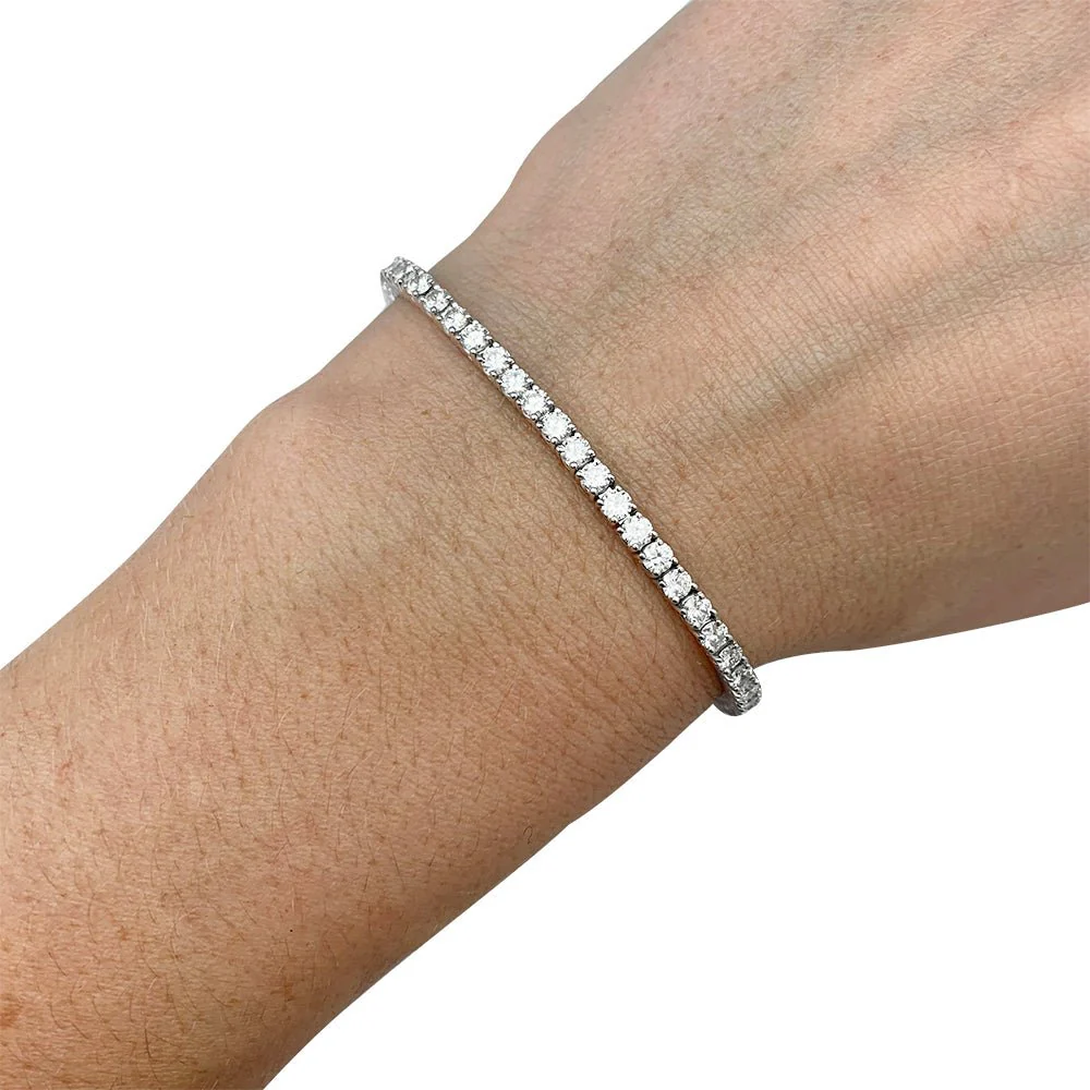 Ligne tennis Gubelin or blanc diamants - Image 6