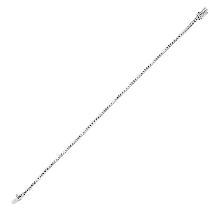 Ligne tennis or blanc diamants. - Image 3