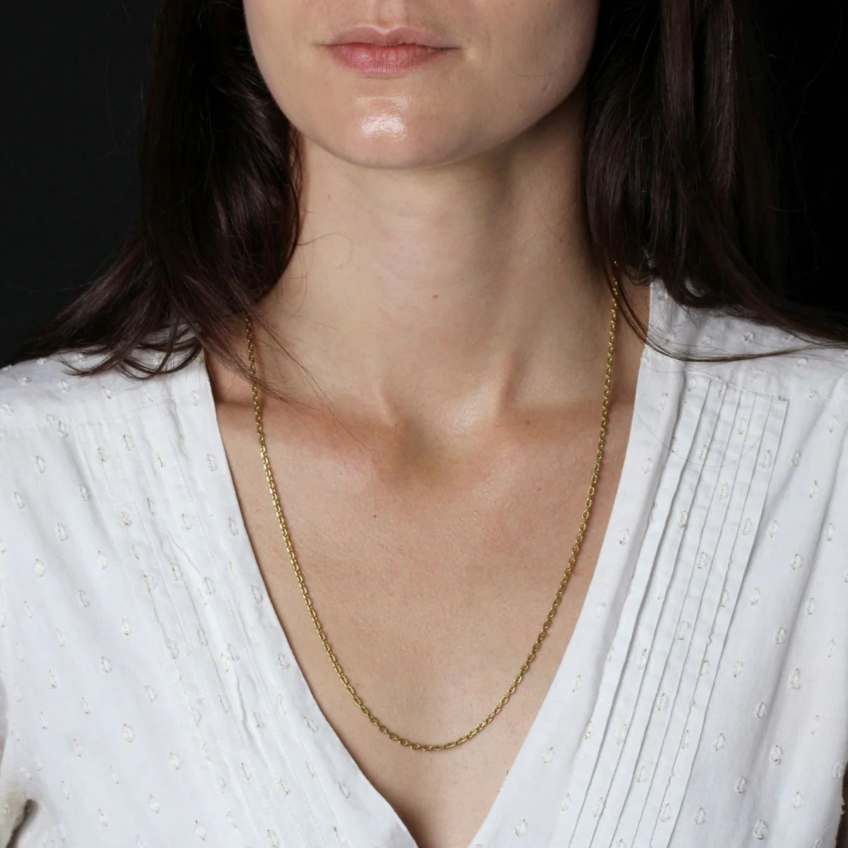 Collier Maille en or jaune - Image 2