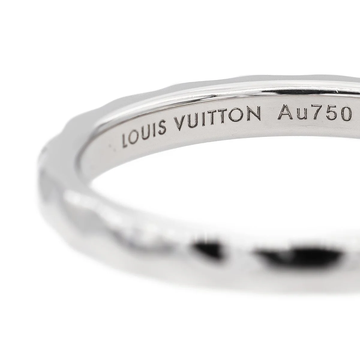 Bague Alliance LOUIS VUITTON en or blanc - Image 3
