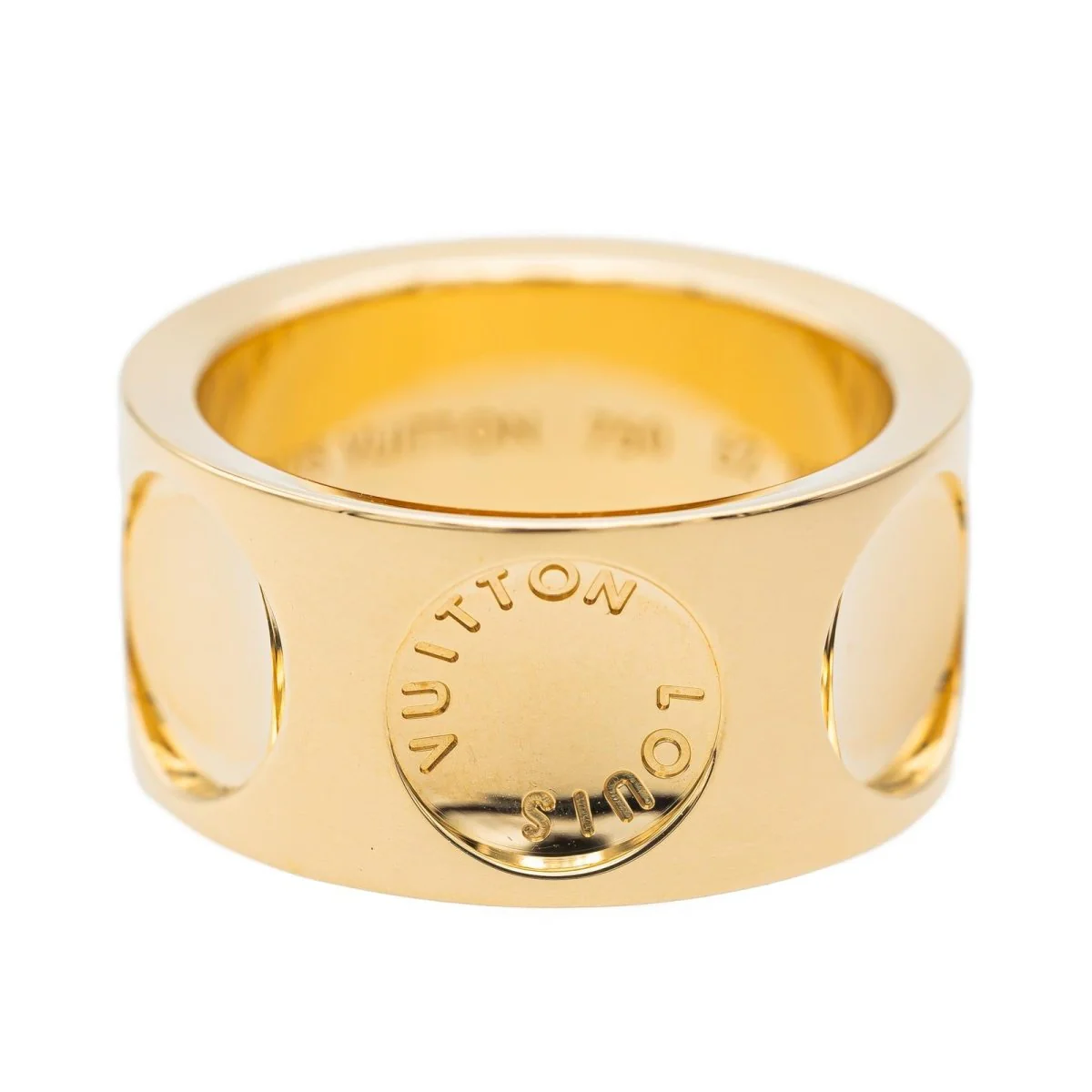Bague LOUIS VUITTON "Empreinte" en or jaune