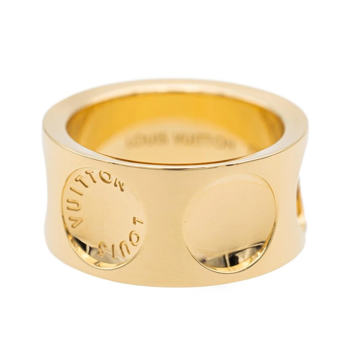 Bague LOUIS VUITTON "Empreinte" en or jaune - Image 3