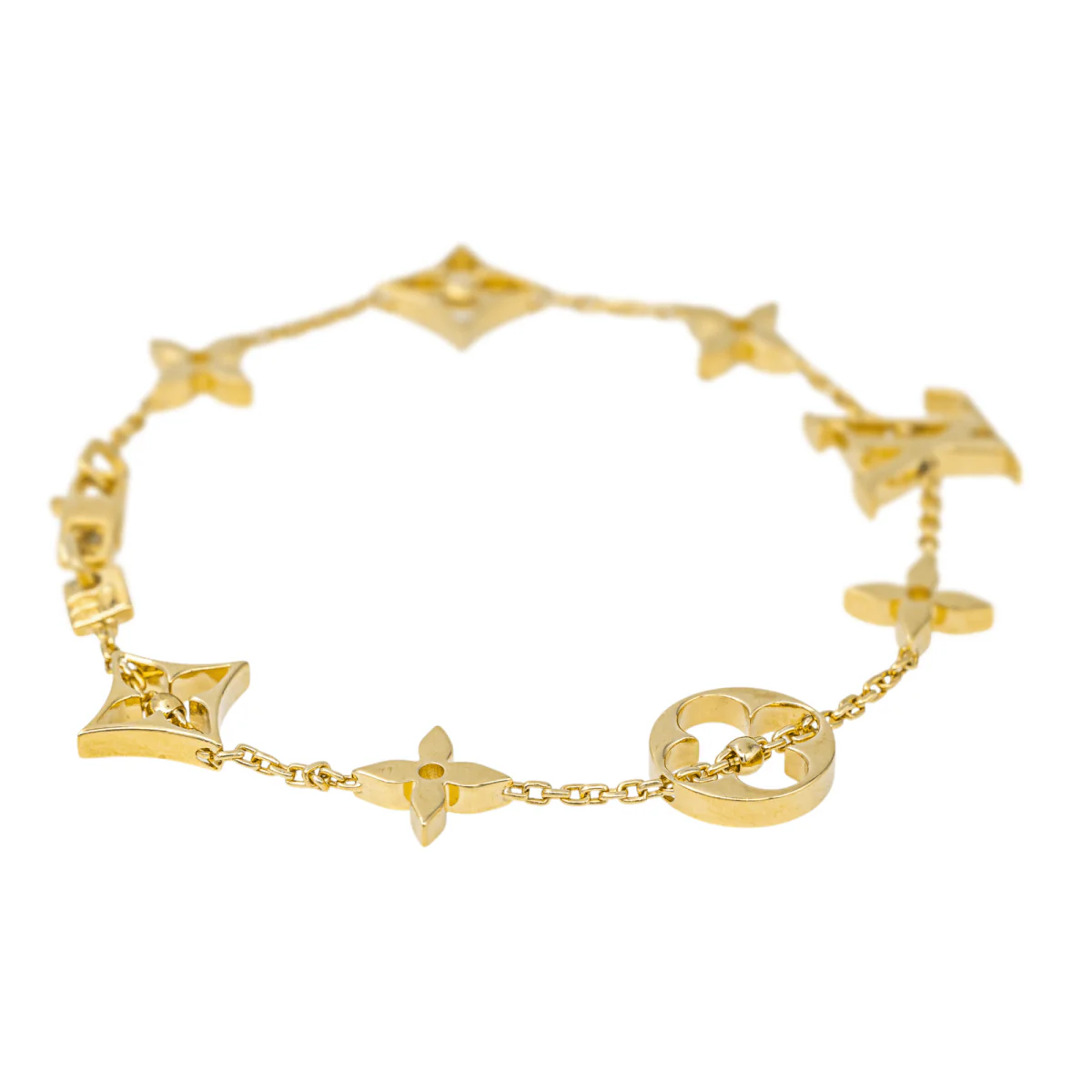 Bracelet LOUIS VUITTON "Idylle Blossom" en or jaune - Image 6