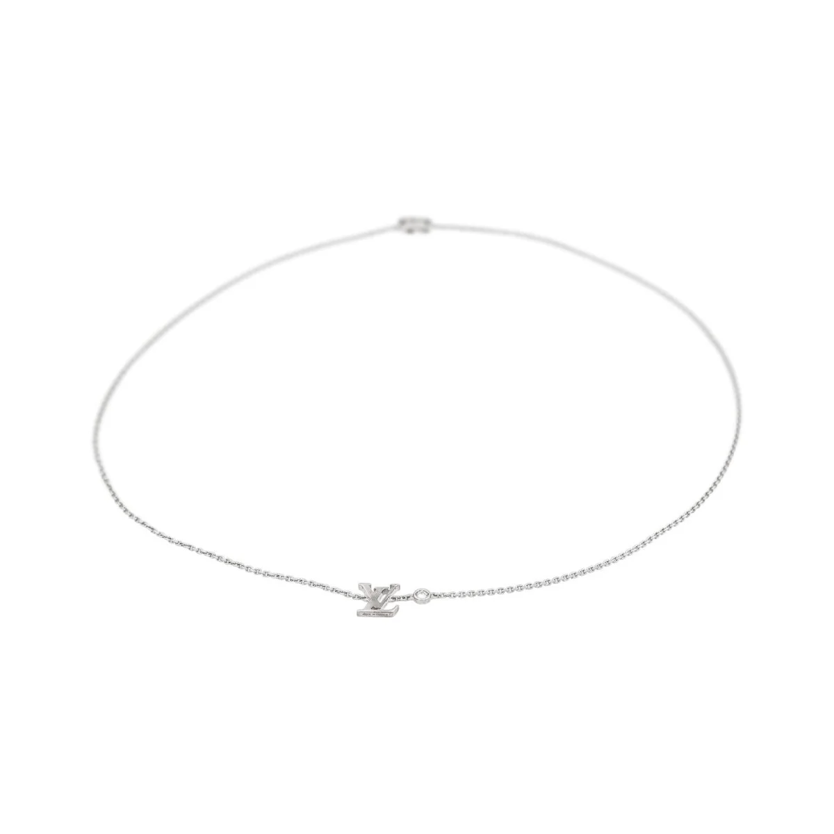 Collier LOUIS VUITTON "Idylle Blossom" en or blanc et diamant - Image 10