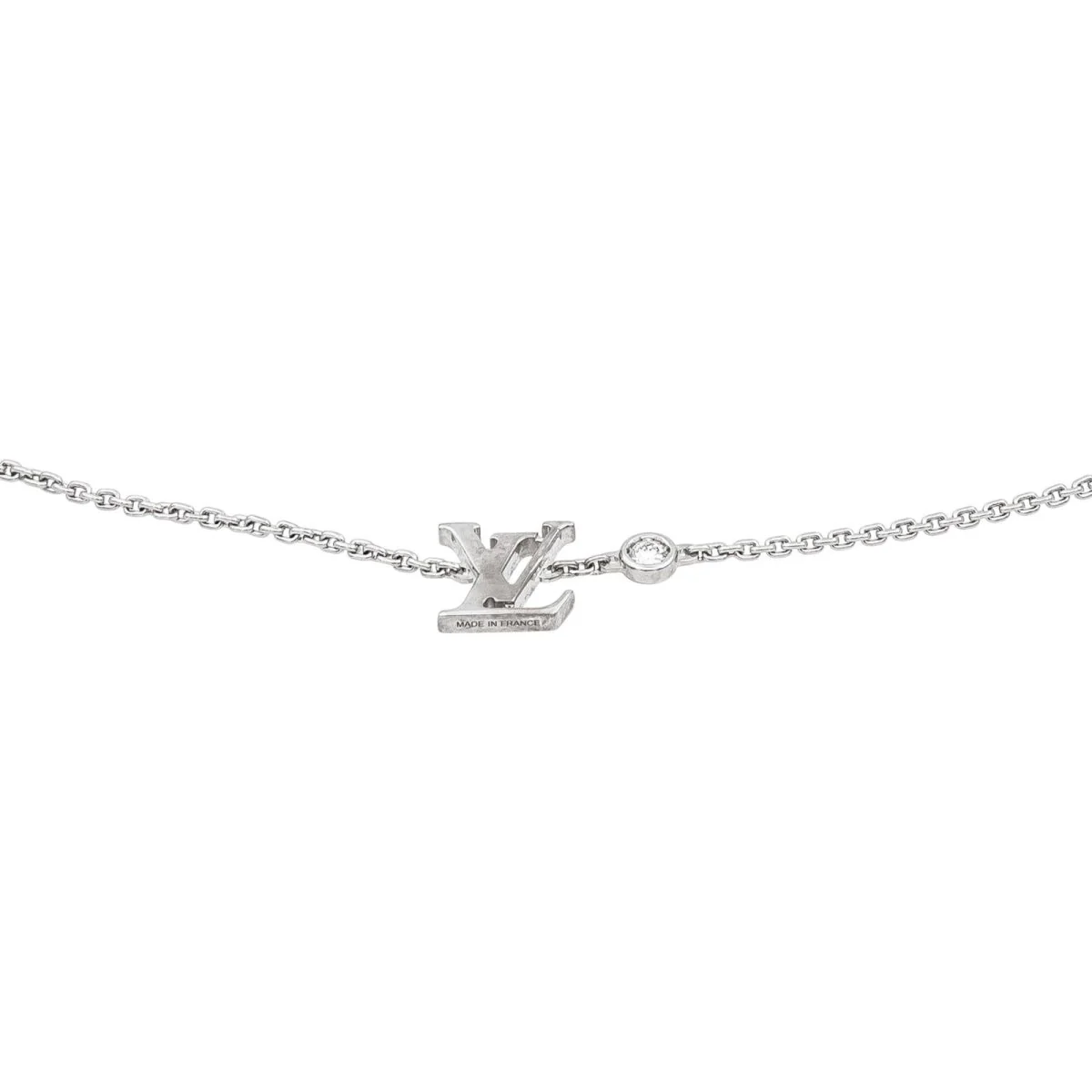 Collier LOUIS VUITTON "Idylle Blossom" en or blanc et diamant - Image 6