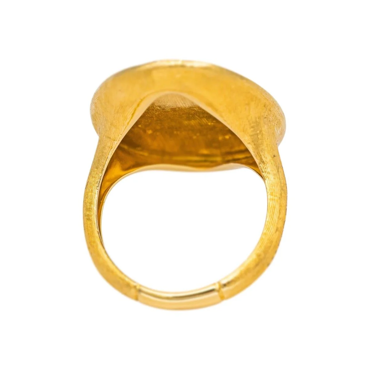 Bague Cocktail MARCO BICEGO "Lunaria" en or jaune - Image 5