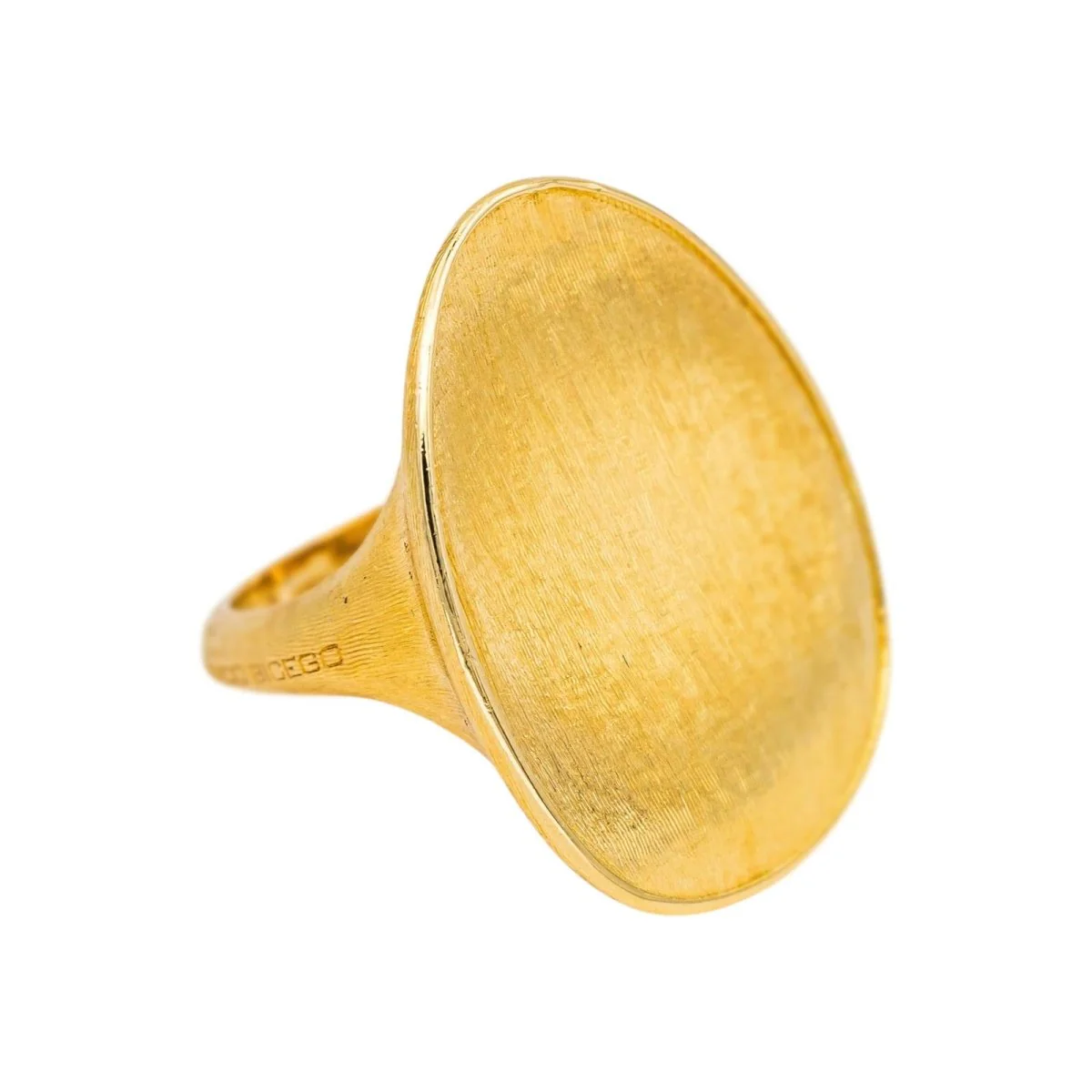 Bague Cocktail MARCO BICEGO "Lunaria" en or jaune - Image 6