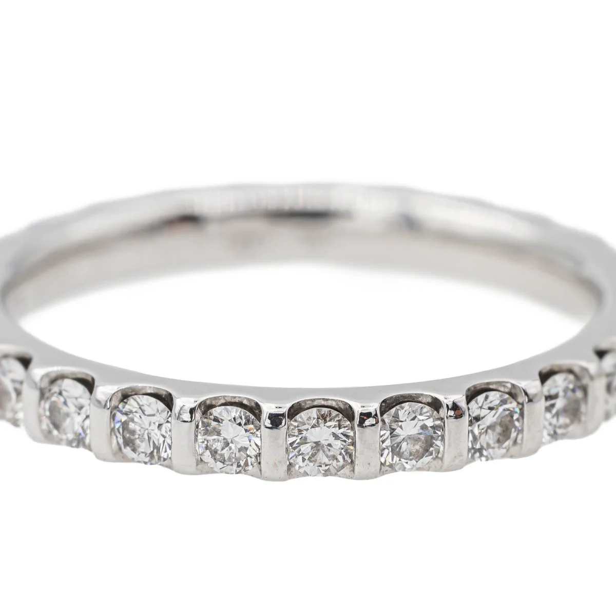 Bague Alliance MAUBOUSSIN en or blanc et diamants - Image 5