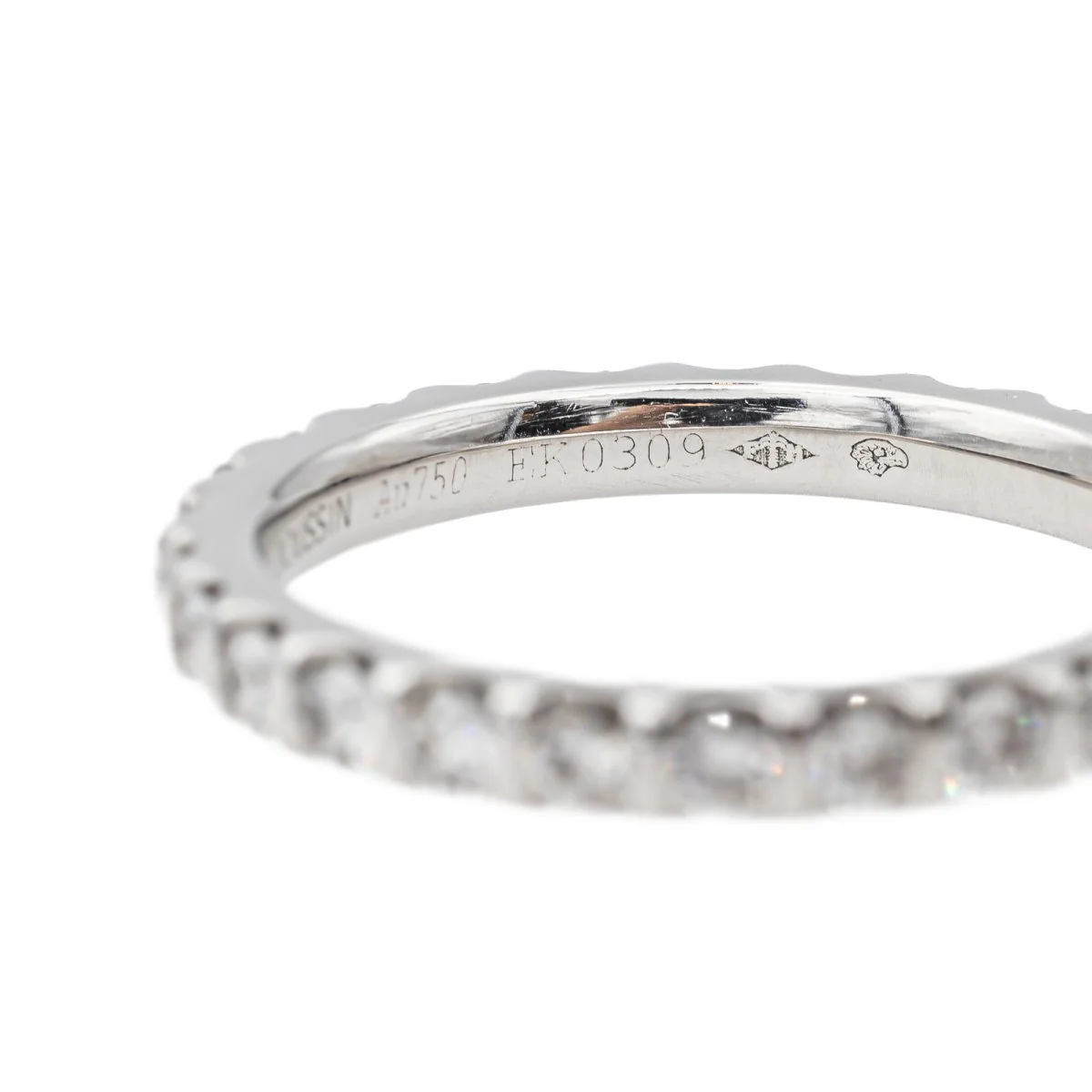 Bague Alliance MAUBOUSSIN en or blanc et diamants - Image 6