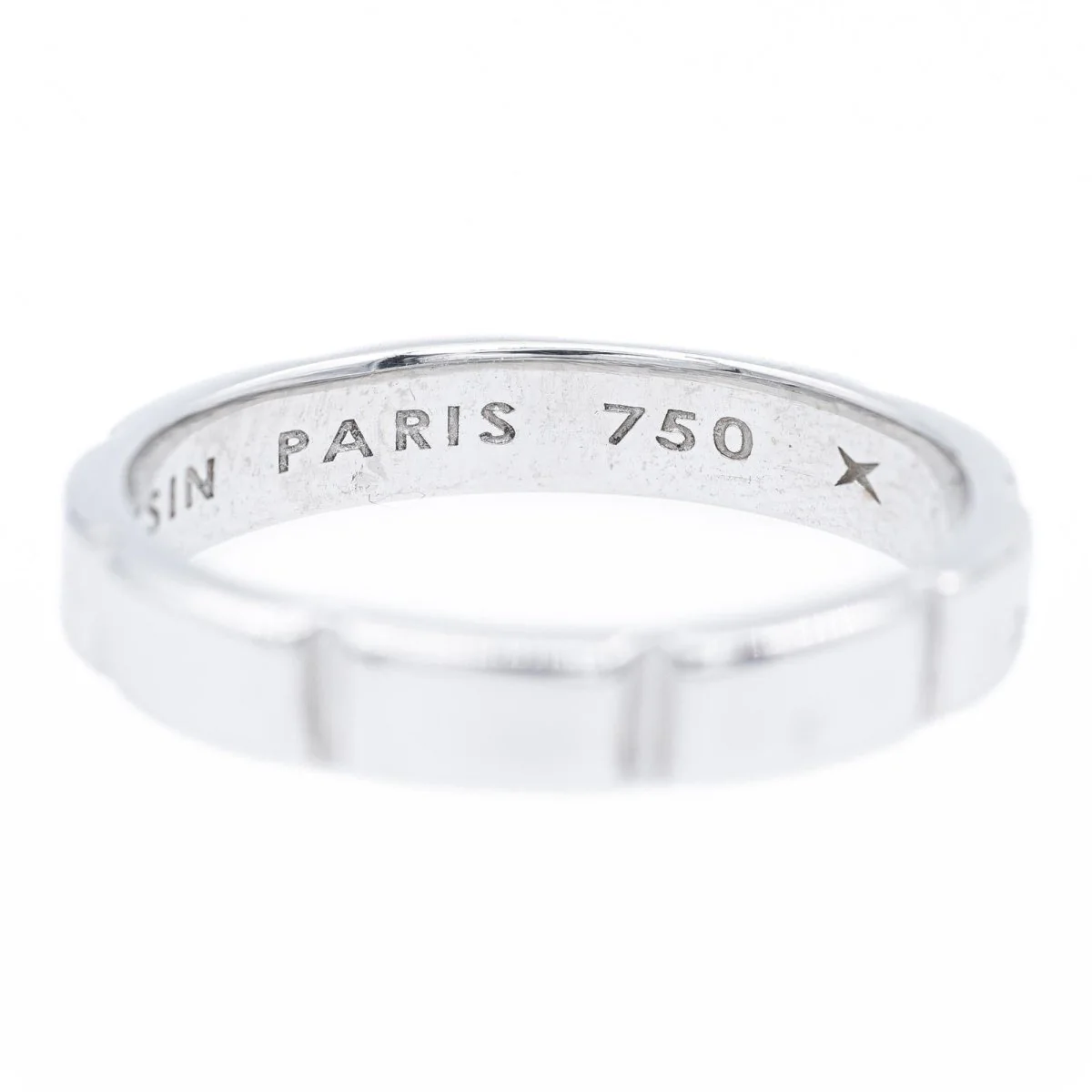 Bague Alliance MAUBOUSSIN "Amour de ma vie" en or blanc - Image 4