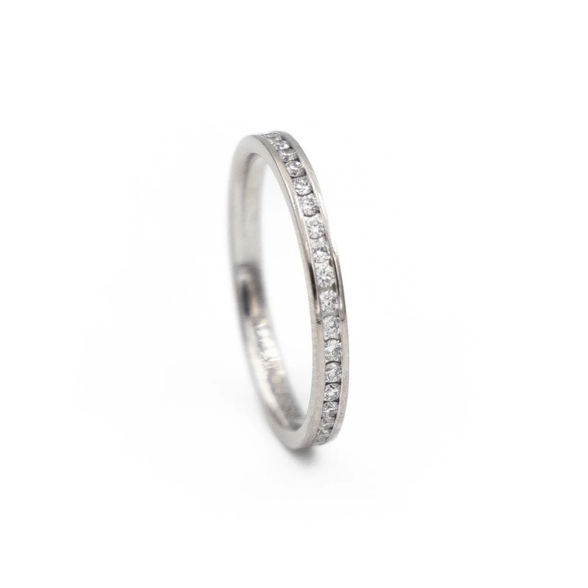 Mauboussin Bague Alliance Or blanc Diamant - Image 3