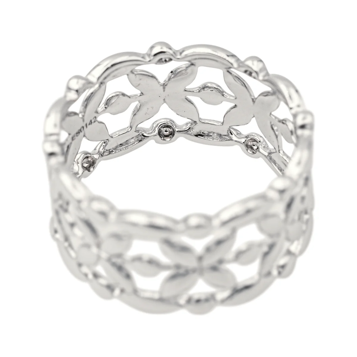 Bague Mauboussin Bandeau en or blanc - Image 5