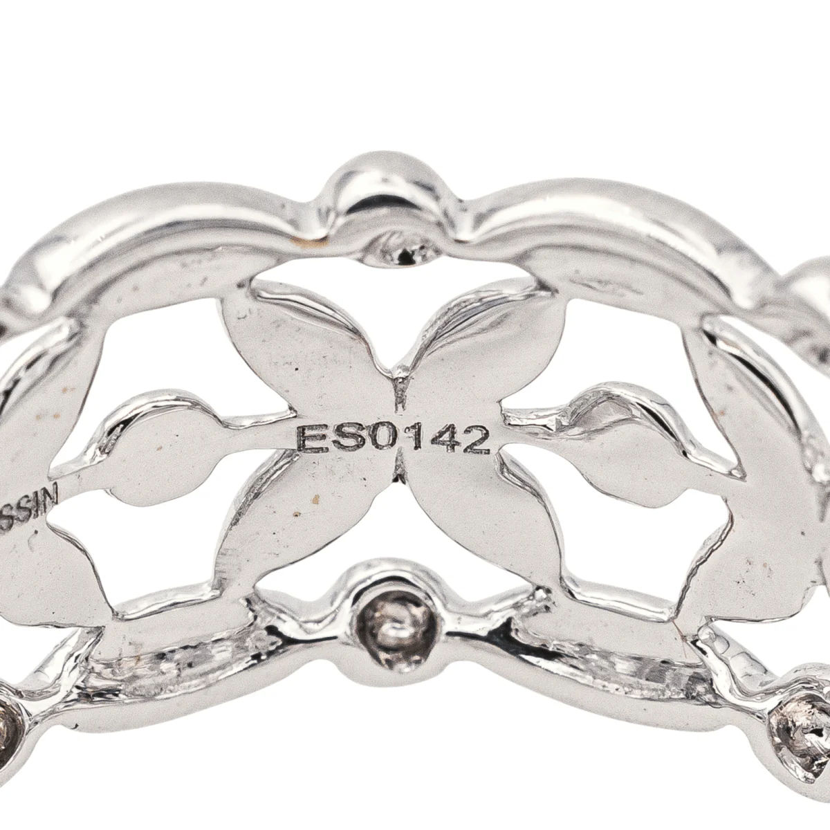 Bague Mauboussin Bandeau en or blanc - Image 6
