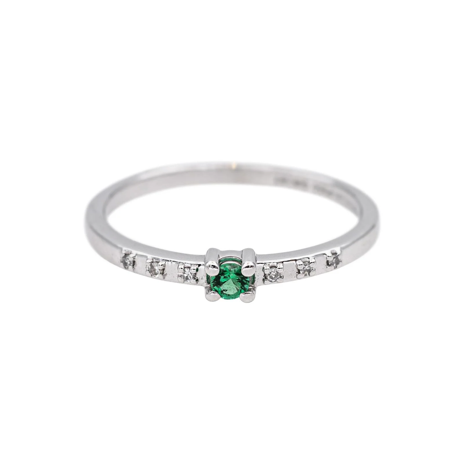 Mauboussin Bague  Capsule d'émotions  Or blanc  Emeraude