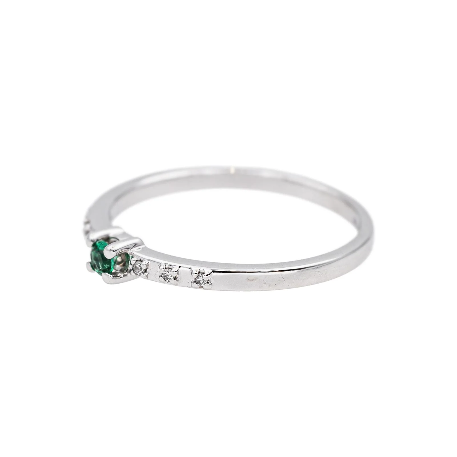 Mauboussin Bague  Capsule d'émotions  Or blanc  Emeraude - Image 9